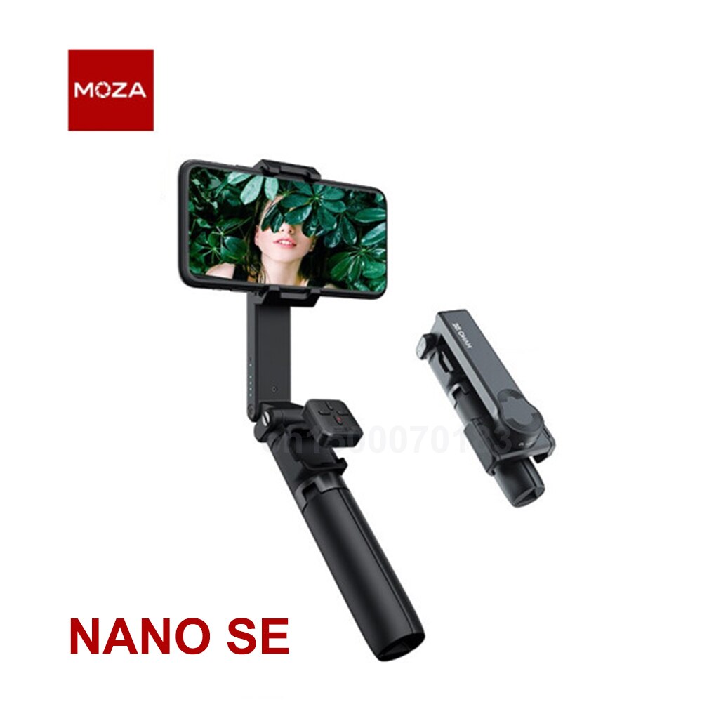 MOZA NANO SE Gimbal Stabilisator Faltbare Telefon Gimbal Vlog Foto Video Stabilisator Für Smartphone iPhone Huawei Xiaomi Samsung