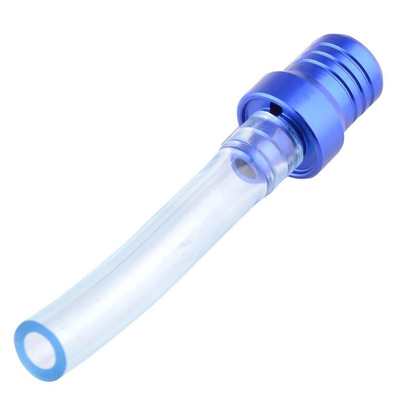 SPEEDWOW-tapa Universal de válvula de Gas para motocicleta, manguera de tubo de ventilación de 2 vías, tapa de tanque de gasolina y combustible: Blue