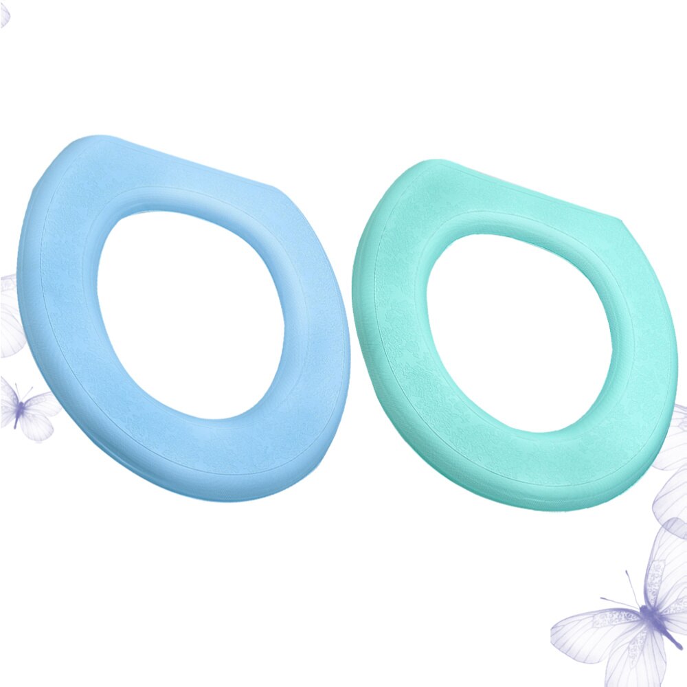 2 stuks toiletmatten, toiletdeksels, toiletmatten voor hotelbadkamers, veilig, chic eva