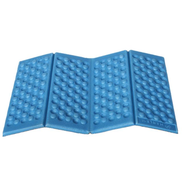inflatable mattress EVA foam mattress tent Yoga mat camping Moisture-proof Folding Pads Mat Cushion Seat Camping Park Picni: blue
