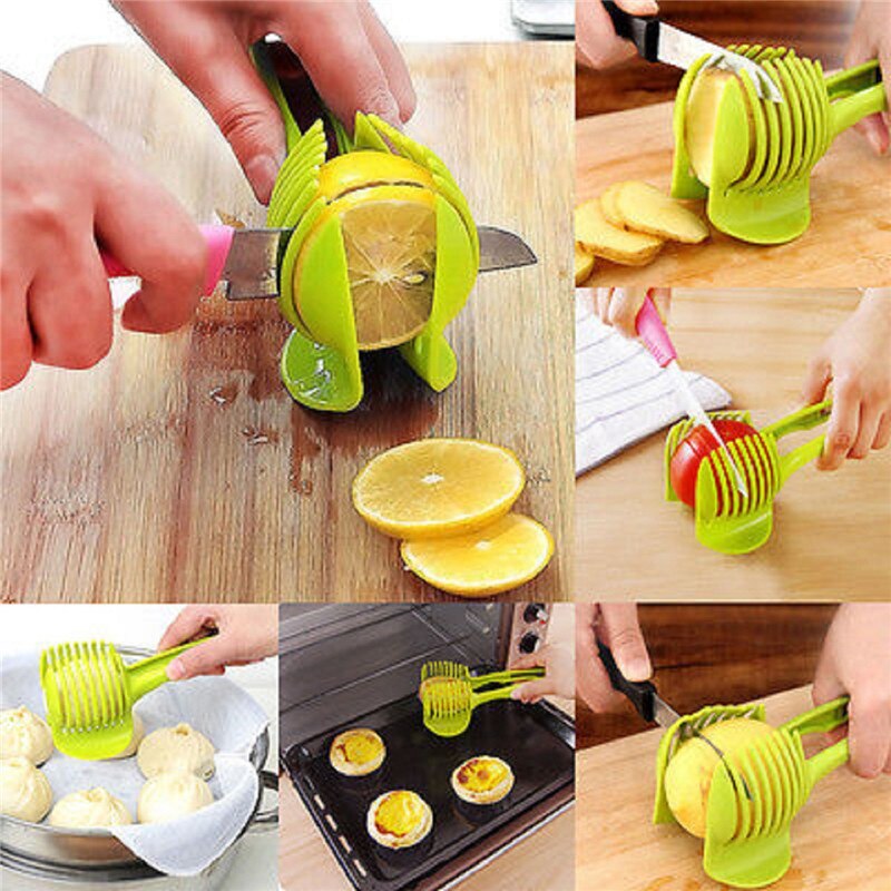 Keuken Accessoires Aardappel Snijmachine Tomaat Cutter Gereedschap Shreadders Fruit Citroen Snijden Houder Slice Koken Gereedschap Keuken Gadgets