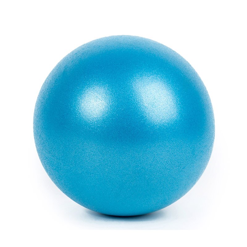 25cm Bola de Yoga ejercicio Fitness de Balance para Pilates bola ejercicio gimnasio Entrenamiento de interior bola: Azul