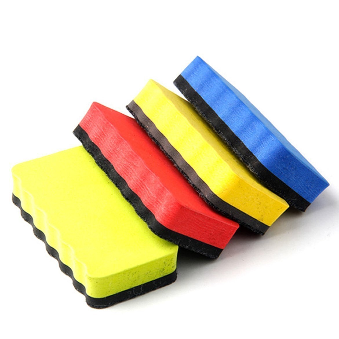 Pack of 8 Magnetic Board Cleaner Eraser