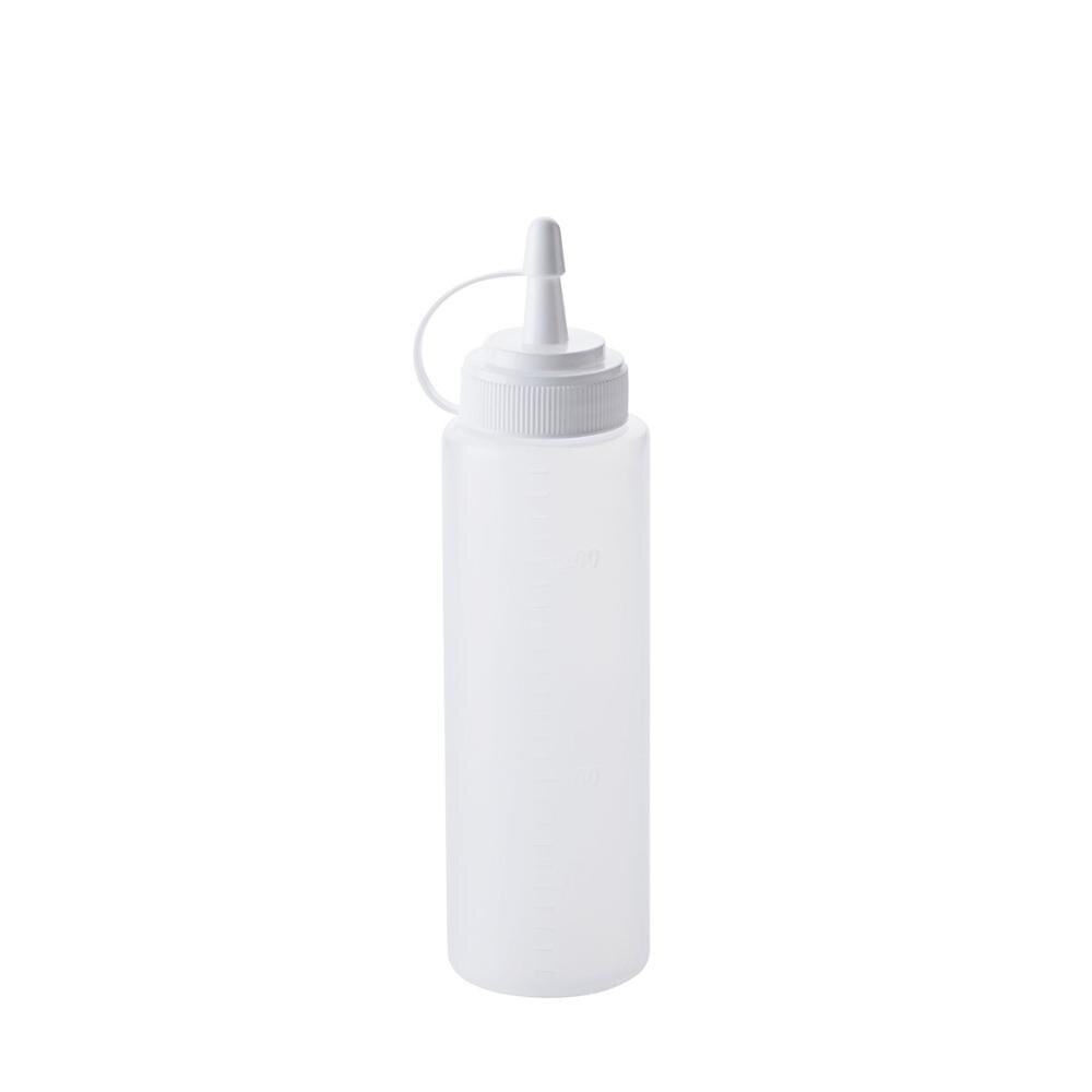 OTHERHOUSE Squeeze Squirt Kruiderij Flessen met Cap Deksels Ketchup Mosterd Mayo Sauzen Olijfolie Flessen Keuken Gadget: 200ml