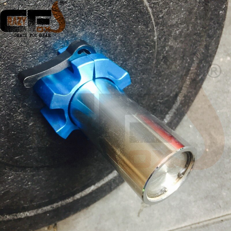 Metal 50mm / 2" Lock Jaw collars standard barbell quick collars weight lifting gym easy lock collars NPGL (NPFL)