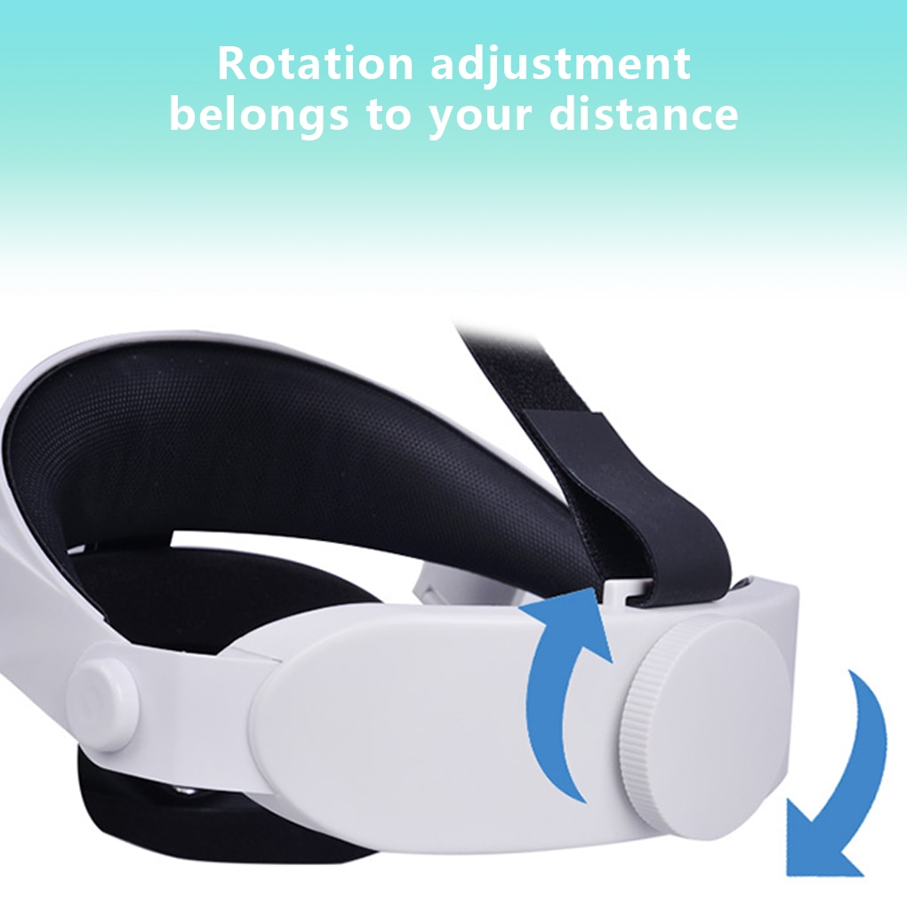 Adjustable Strap VR Glasses for Oculus Quest 2 VR Increase Supporting forcesupport and improve comfort-Virtual Reality Access