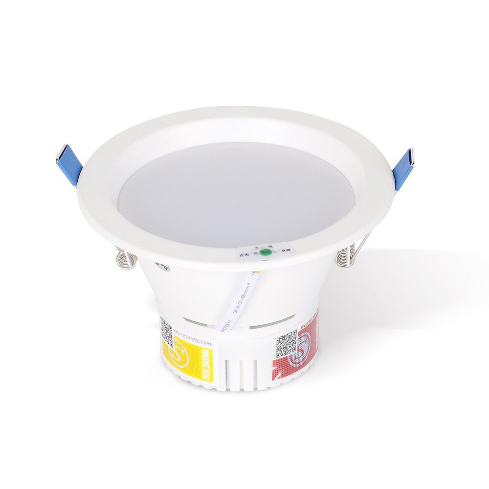 LED Spot Light AC220V 4W/8W Fire Emergency Light Emergency Night Lamp Battery LED Spotlightings Downlight for Indoor Bedroom