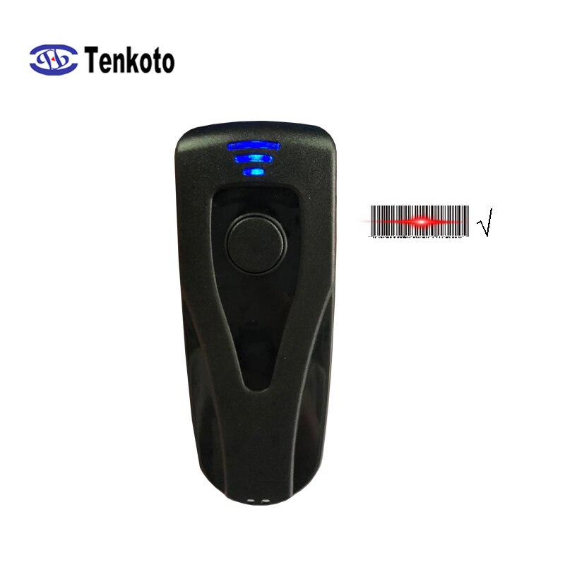 Offline Scannen 2D Bluetooth Scanner 16M Geheugen Pocket Draadloze Bluetooth Barcode Scanner Voor Ios Android: 1D