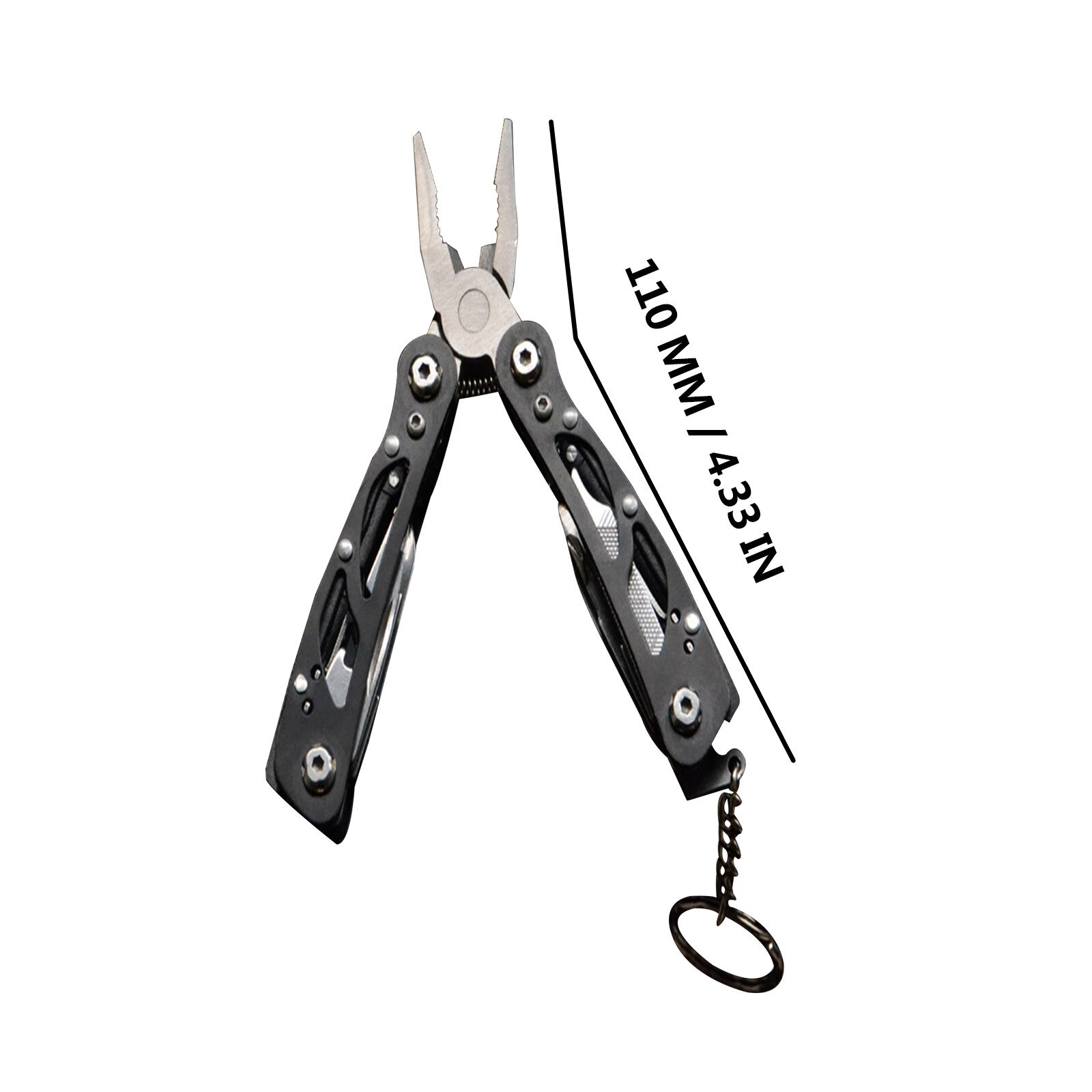 Outdoor Multifunction Folding Pliers Portable Outdoor Multitool Mini Folding Pliers Key Pocket Folding Pliers Multi-tool