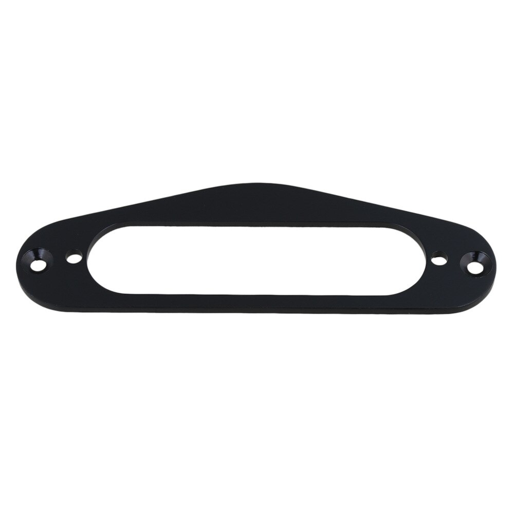Anillo de montaje envolvente de pastilla de cuello de bobina única de Metal para guitarra eléctrica estilo ST, 1 ud.: Negro