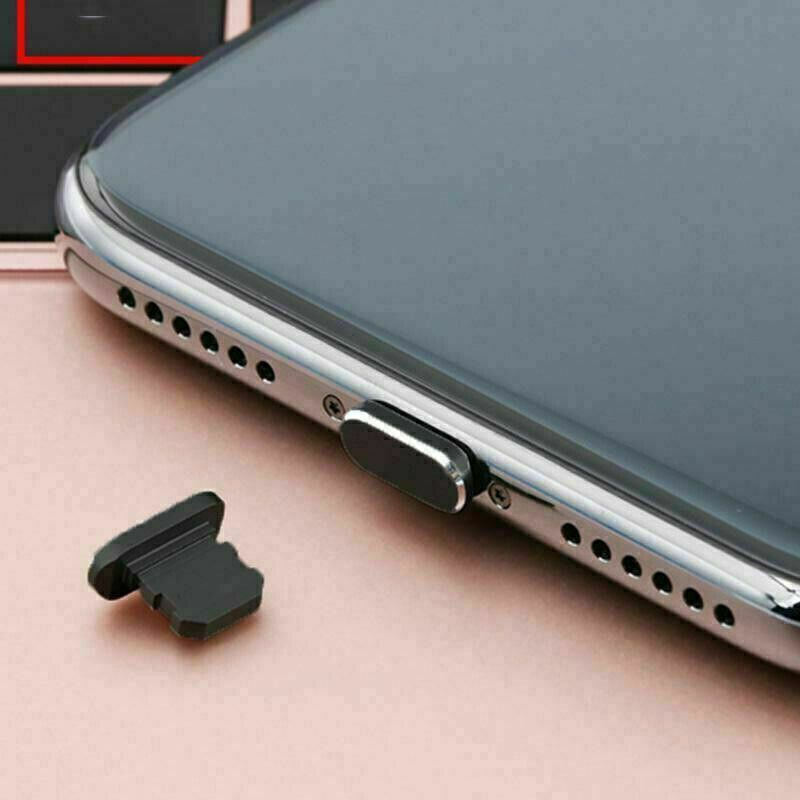 Anti Dust Plug Voor Iphone 12 11 Pro Xs Max X Xr 7 8 6 6S Plus 12 Mini metal Anti Dust Opladen Lader Dock Plug Stopper