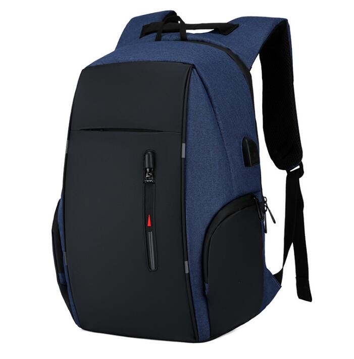 Chuwanglin 15.6 Inch Laptop Tas Mochila Mannelijke Waterdichte Rugzak Business Casual Reizen Anti-Diefstal Vrouwen Rugzak Schooltas: Blauw