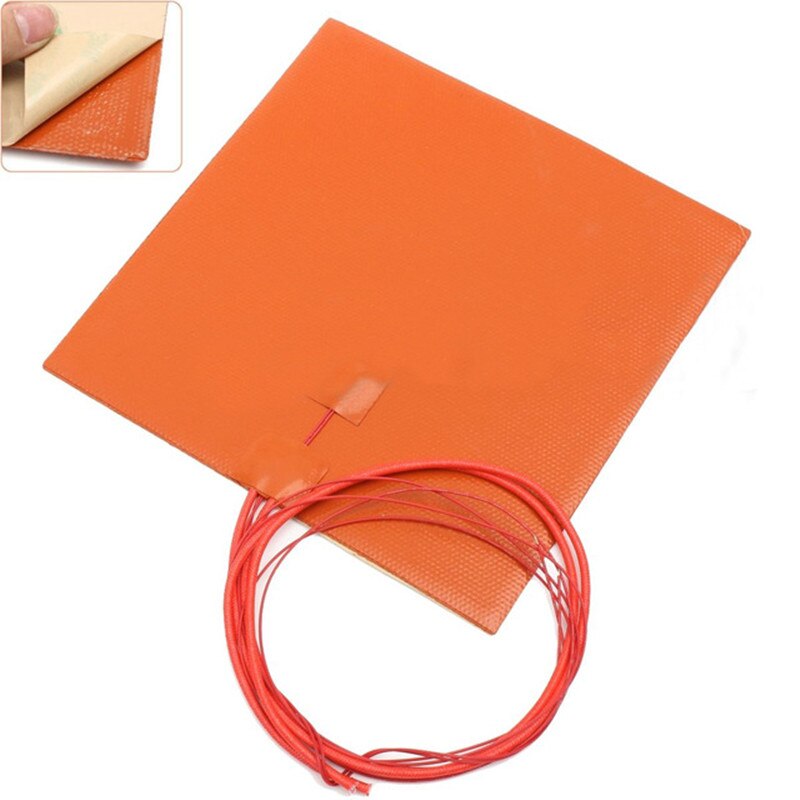 230V 350W 300X350Mm Cusom Silicone Rubber Verwarming Mat Verwarmd Pad Met Psa En Temperatuursensor