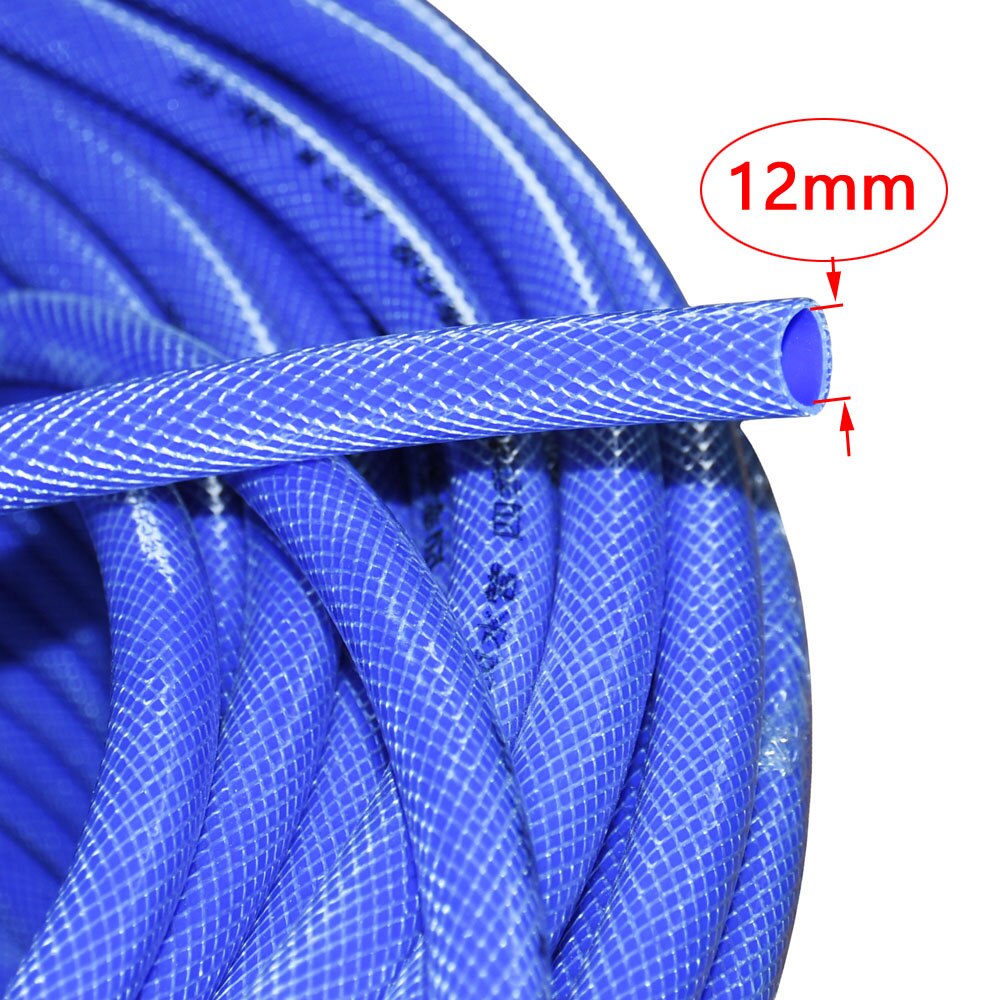 3m-20m Garden Irrigation Watering Hose With 1/2 Connector PVC Car Wash Garden Water Pipe Plants Flower Sprinkler Tools