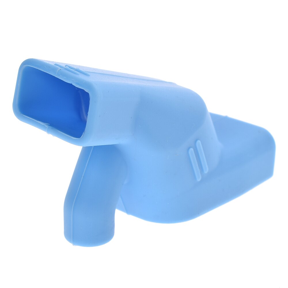 Baby Washing Hands Faucet Extender Fountain Food-grade Silicone Tap Kids Children Wash-hand Faucet Extension Bathroom Accessores: blue-1