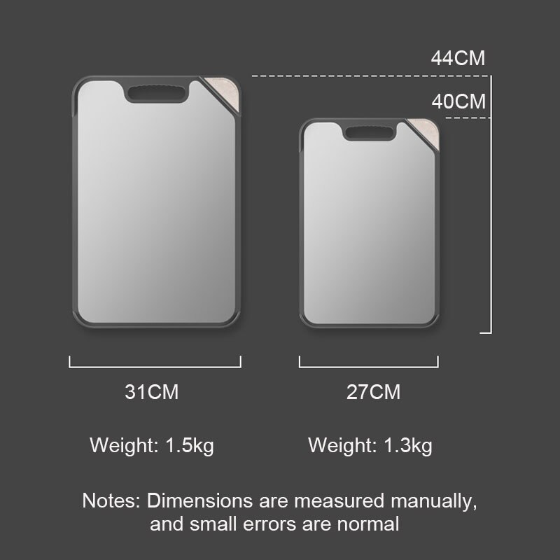 Multipurpose Double-Sided Cutting Board Cutting Board Antibacterial Cutting Board With Whetstone Function