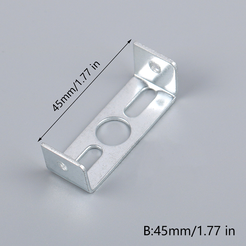 10-Pair Plastic Ceiling Light Fixed Clips – Lamp Shade Mounting Brackets With Screws, For LED Strips & Flush Mount Fixtures