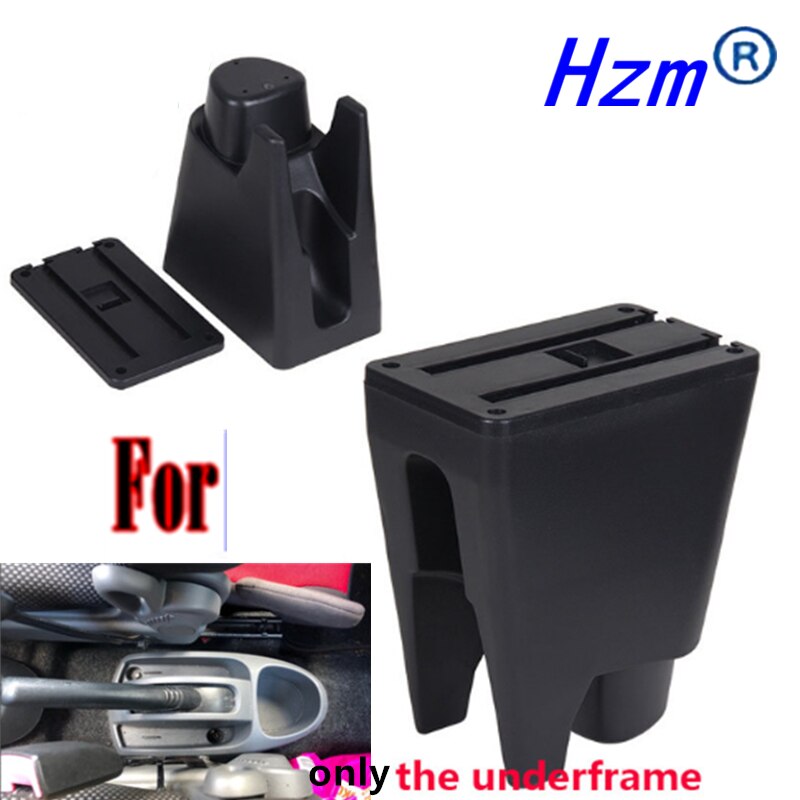 For Peugeot 107 Armrest Interior Parts special Retrofit parts Car Armrest Center Storage box USB LED Curved surface