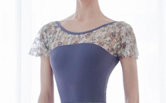 Ballet Dance Leotards Women Short Sleeve Gymnastics Exercise Costume Adult Ballet Leotard Dance Coverall: XS