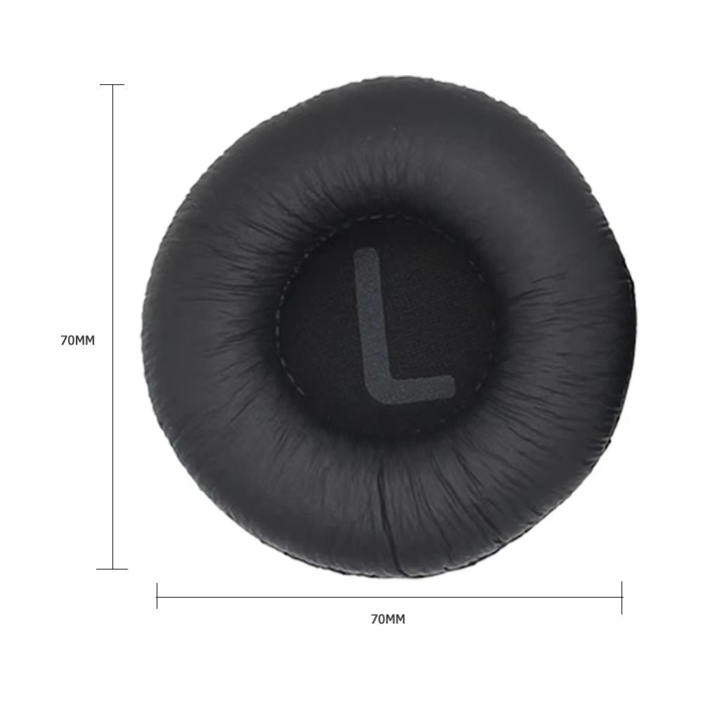 1 Paar Ersatz-Ohrpolster, Ohrpolster-Abdeckungen, oberes Kopfband für JBL T450BT T500BT Melodie600 660 510BT Kopfhörer-Headset, 70 mm