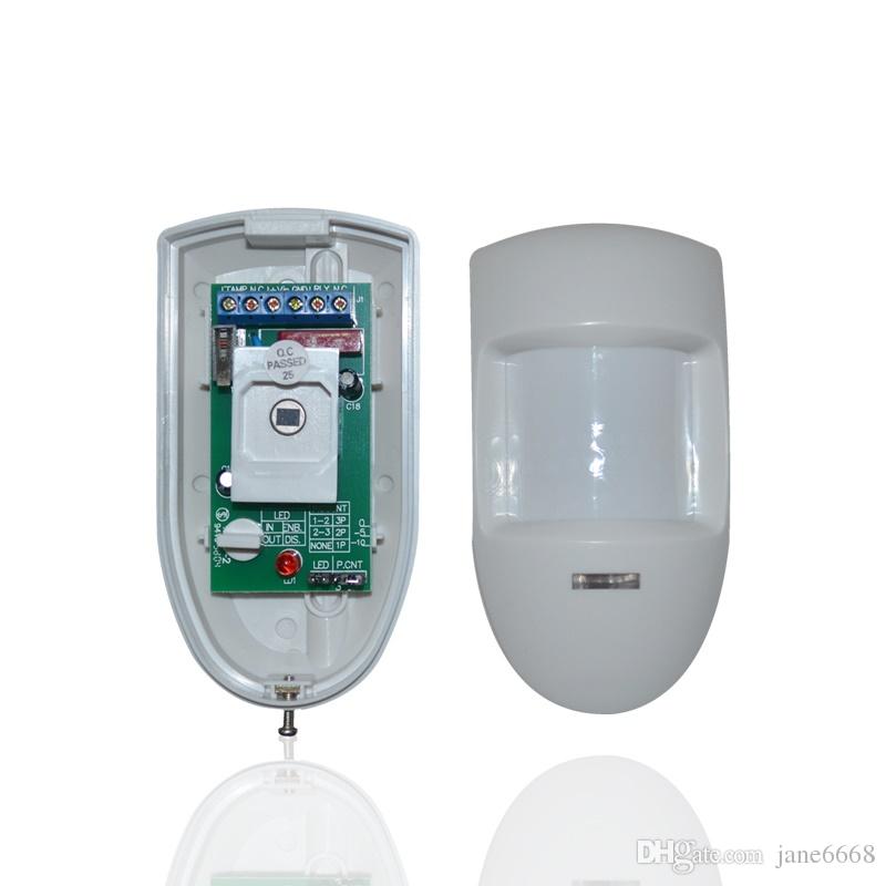 (1 stks) EL-55 Wired PIR Motion Sensor Detector 12 v Input Temper functie Alarm Relais Contact Home security Inbraakalarm