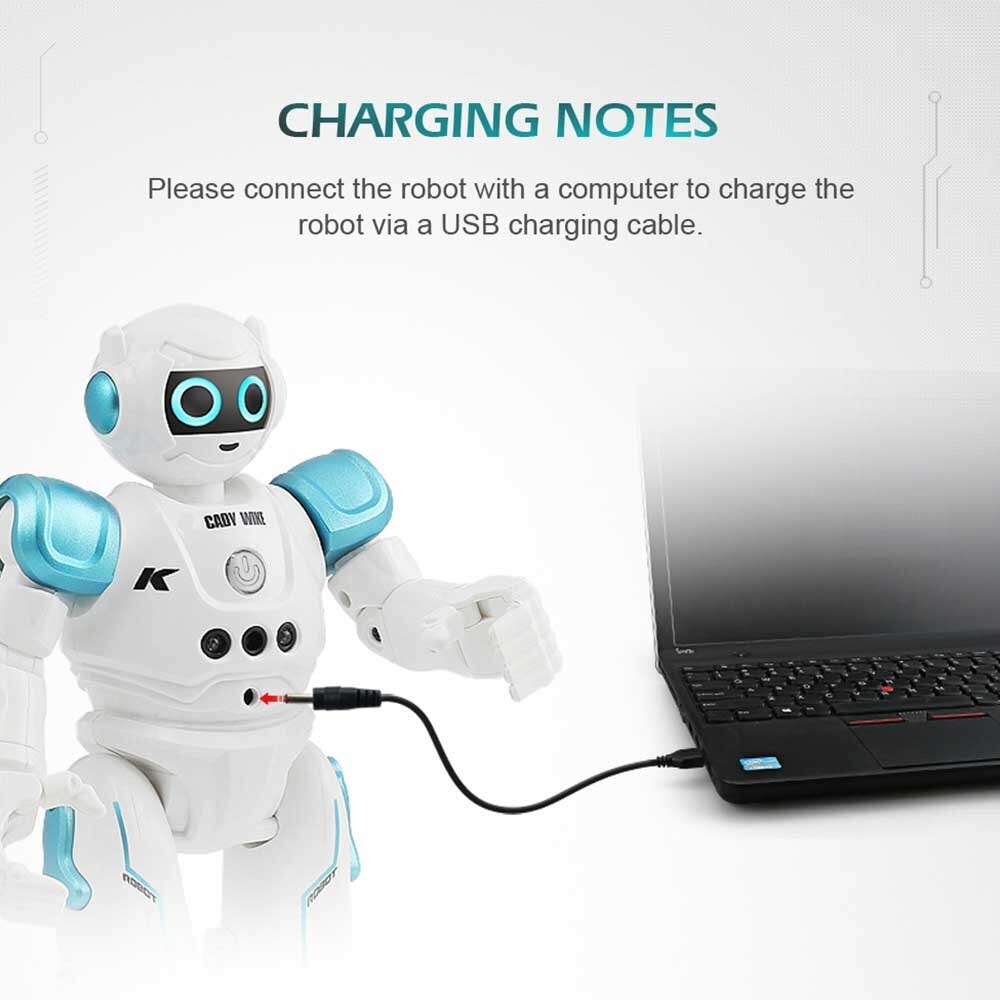 RC Robot CADY WIKE Gesture Sensing Touch Intelligent Programmable Walking Dancing Smart Robot Toy for Children Toys