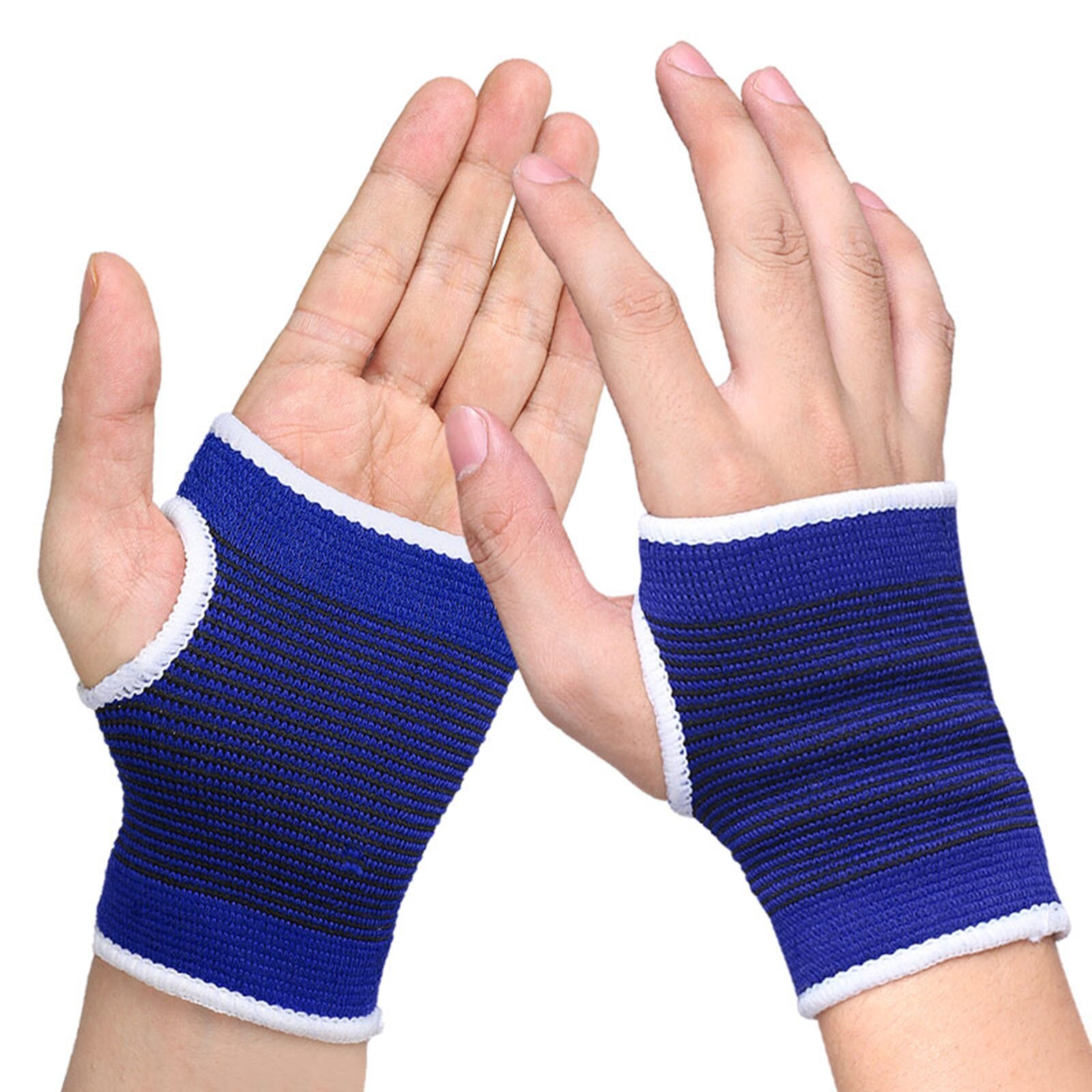 Support Wrist Gloves Hand Palm Gear Protector Elastic Brace Gym Sports Glove