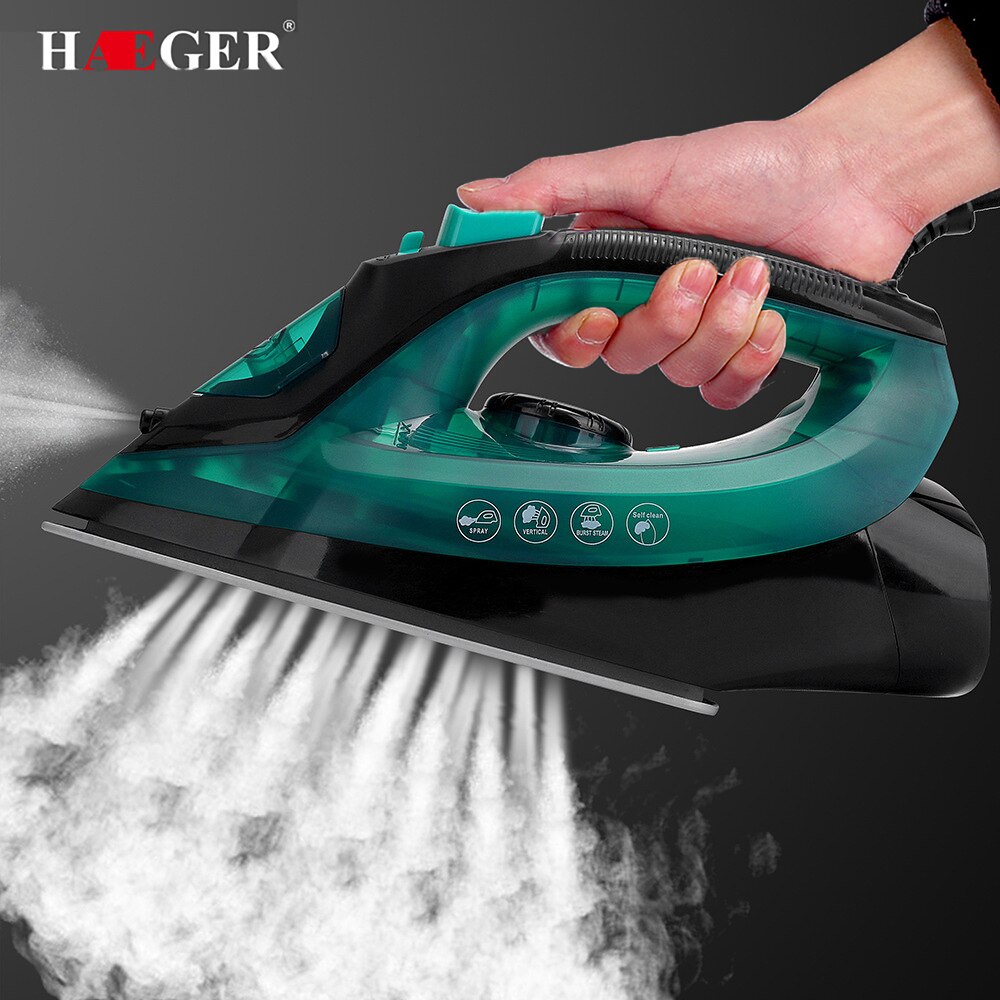 High Power Stoomstrijkijzer Draagbare Mini Ijzer Multifunctionele Thuis Handheld Automatische Power-Off Schoon Verstelbare Elektrische Strijkijzers 2600W