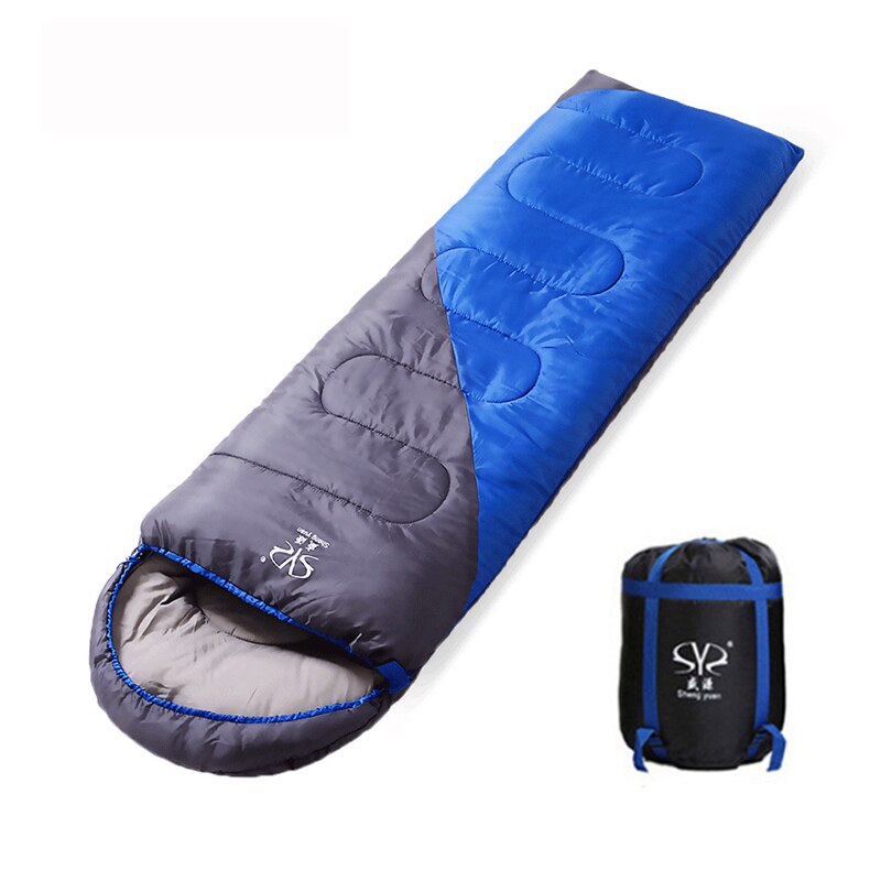 Camping sac de couchage coton adulte léger 4 saisons froid enveloppe sac de couchage sac de couchage pour voyage en plein air randonnée