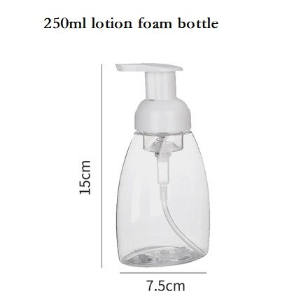 VALICLUD Lot De 2 Flacons Moussants En Silicone Avec Tête De Brosse