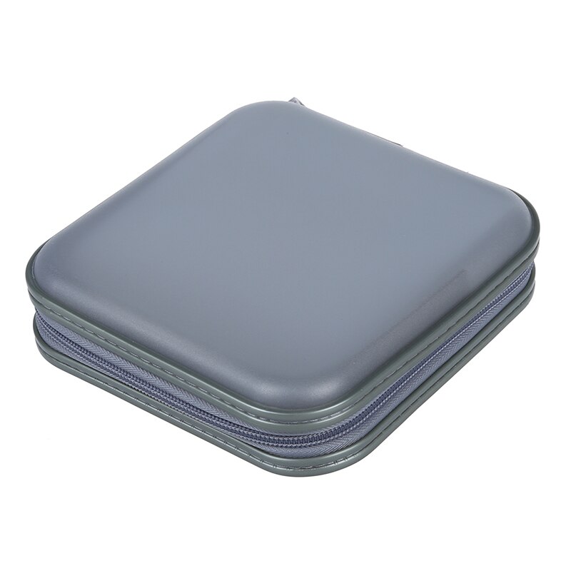 Étui de transport pour 40 cd disques dvd, pochette portefeuille, sac, boîte rigide