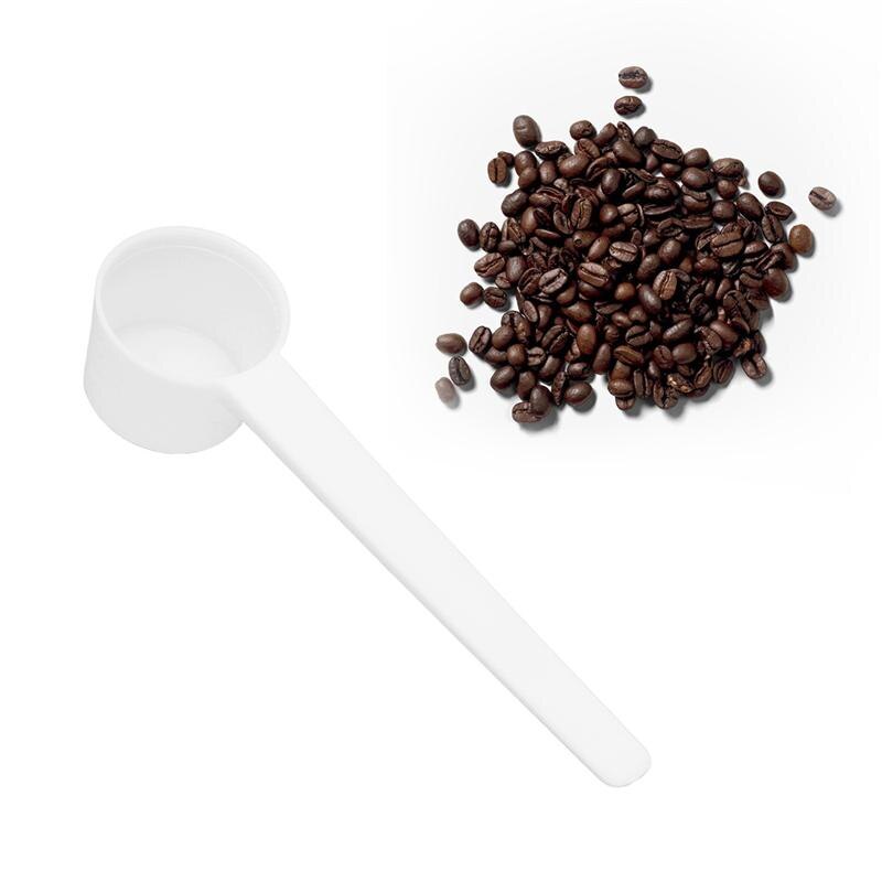 Cuchara medidora de plástico no tóxico de grado alimenticio de 10 piezas, cucharilla de café, cuchara, leche en polvo, cucharas de cocina