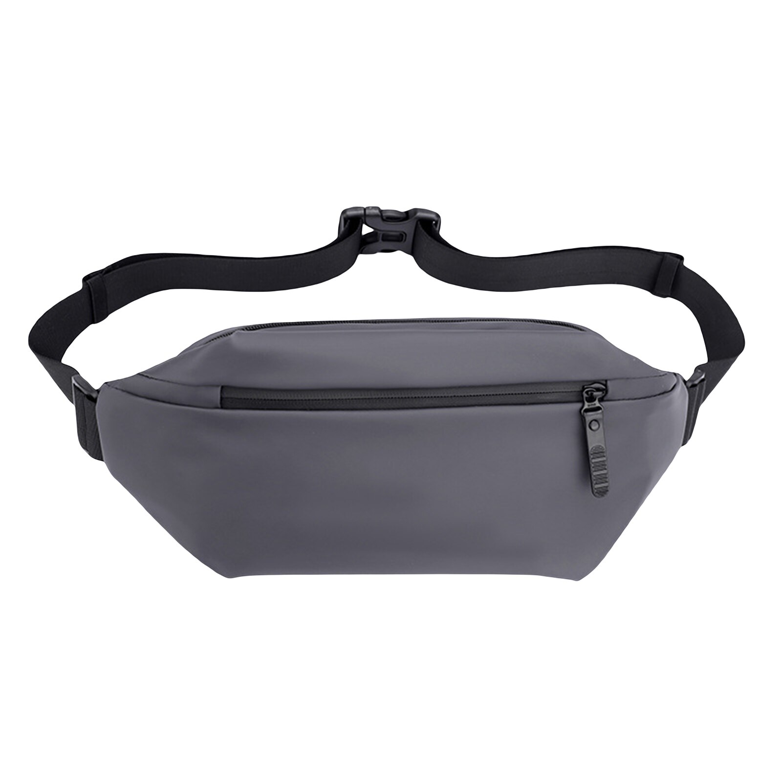 Outdoor-brusttasche, verstellbare nylon-hüft- und schultertasche mit reißverschluss für sport und reisen, , 4 farben: Grau