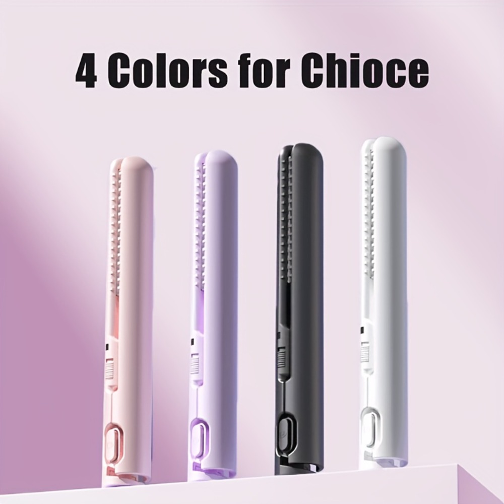 Portable Mini Hair Straightener Lightweight 180 Degrees Celsius Constant Temperature Control, Suitable for Bangs and Short Hair