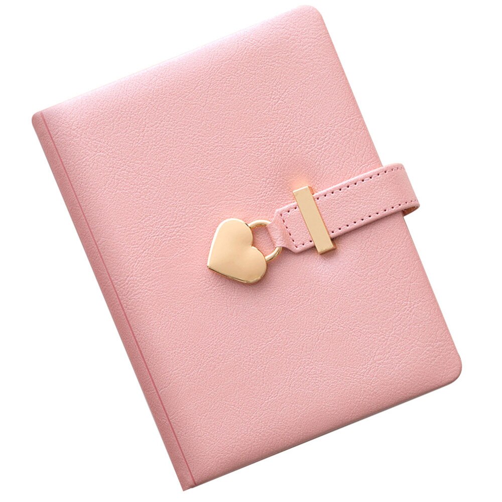 Students Notepad Diary Book Writing Notebook Journal Book with Lock
