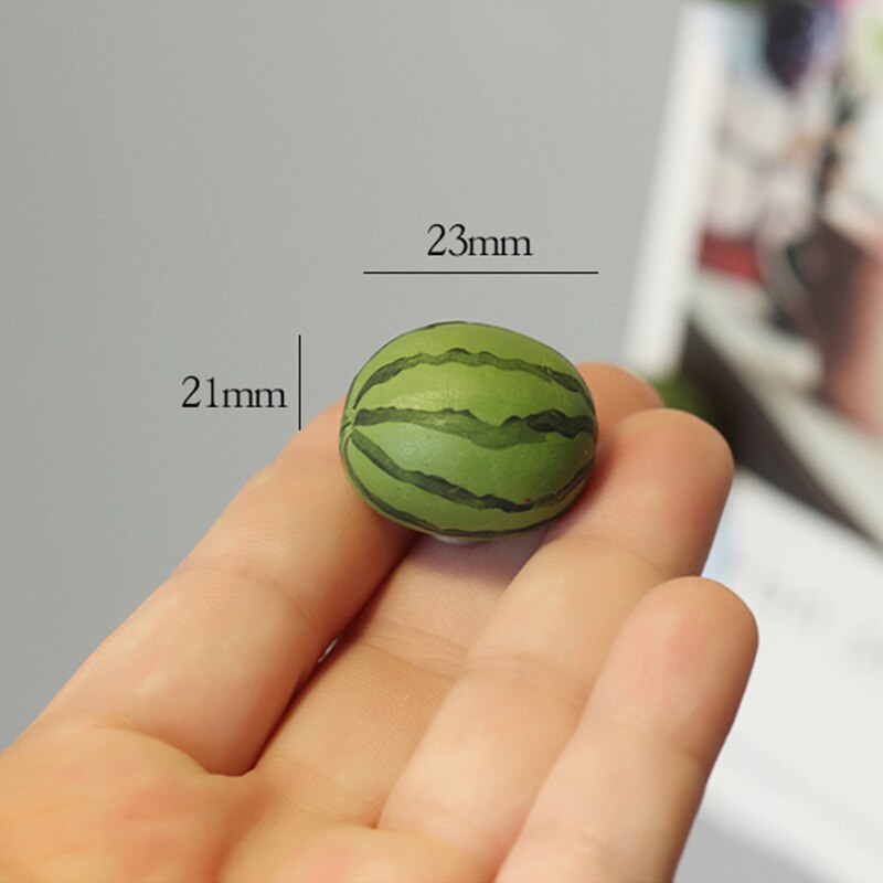 Watermelon Cute Mini Fridge Magnets Home Decor Fridge Stickers Refrigerator Paste Summer Food Decoration Collection