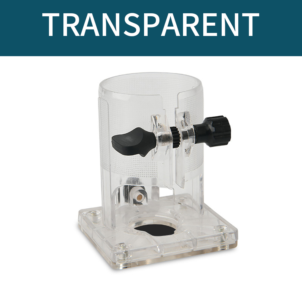 Wooden Router Base Trimming Milling Machine Base Electric Trimmer Machine Base For Power Tool Accessories: Silver