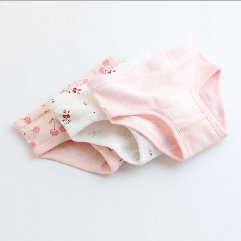 Lot de 3 slips pour filles, sous-vêtements pour enfants, pantalons pour enfants, directe: 2 / 4T