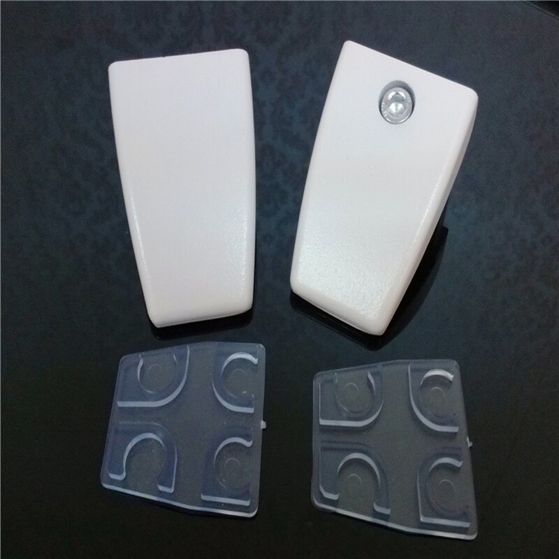 Aluminum Alloy Vertical Screen Clip Glass Clamps Bracket White Office Desk Desktop Station Baffle Clip Folder Glass Holder Clamp