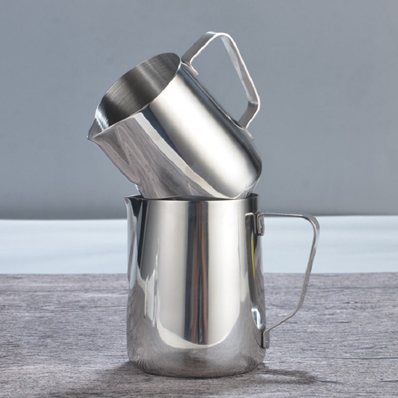 Rvs Opschuimen Werper Pull Bloem Cup Melk Opschuimen Jug Espresso Koffie Pitcher Barista Craft Koffie Latte Melk Mokken