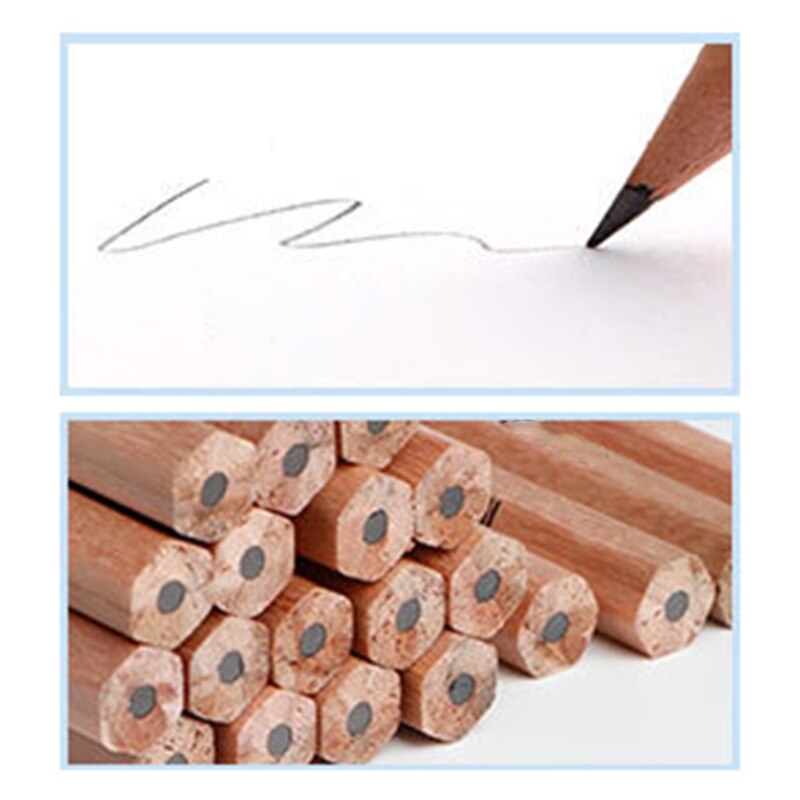 Pencil Children 2B Pencil Drawing Sketch Pen Elementary School Supplies 12 Pieces 30 Pieces 50 Pieces 72 Pieces/Bucket
