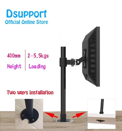Desktop LCD LED Monitor Holder Table Grommet TV Mount Bracket LK320/40