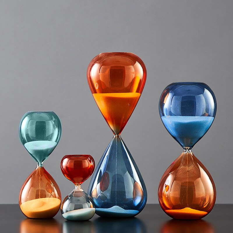 Nordic moderne sanduhr timer kinderzimmer dekoration 30 minuten kreative desktop persönlichkeit wein schrank dekorationen
