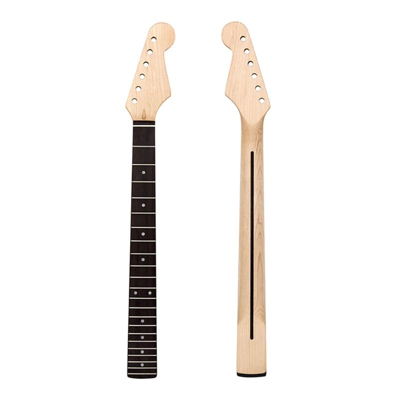 22 Fret Gitaar Hals Esdoorn Hout Toets Sector En Binding Inlay Voor Lp Gitaren Vervanging