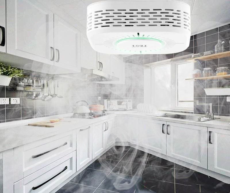 Indepandent Smoke Sensor For Burglar Alarm System