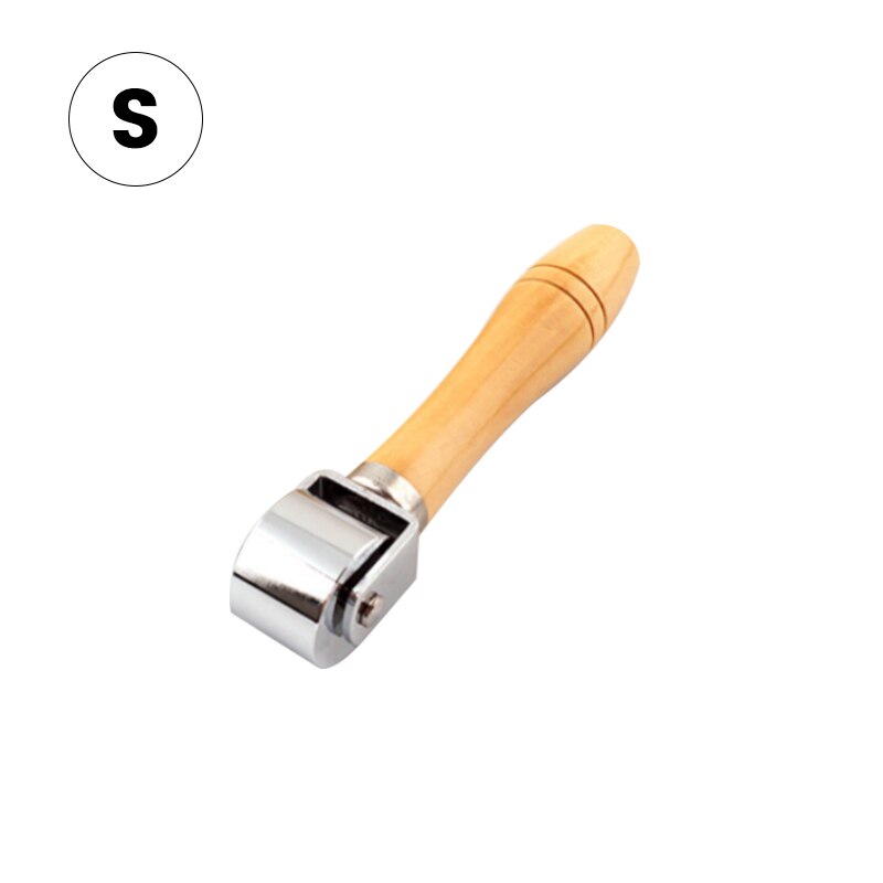 Rodillo de prensa para bordes de cuero, rodillo de laminado de pegamento para manualidades de cuero, herramienta de pliegue hecha a mano, 26mm/60mm/100mm: S