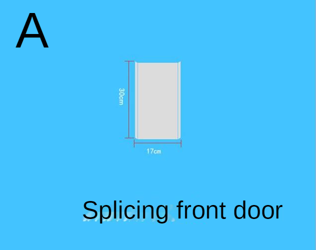 Clear Child Safety Door Hinge Protector Cover Finger Pinch Guard Baby Security for The Back of Door Domestic Kindergarten School: 17 x 30cm