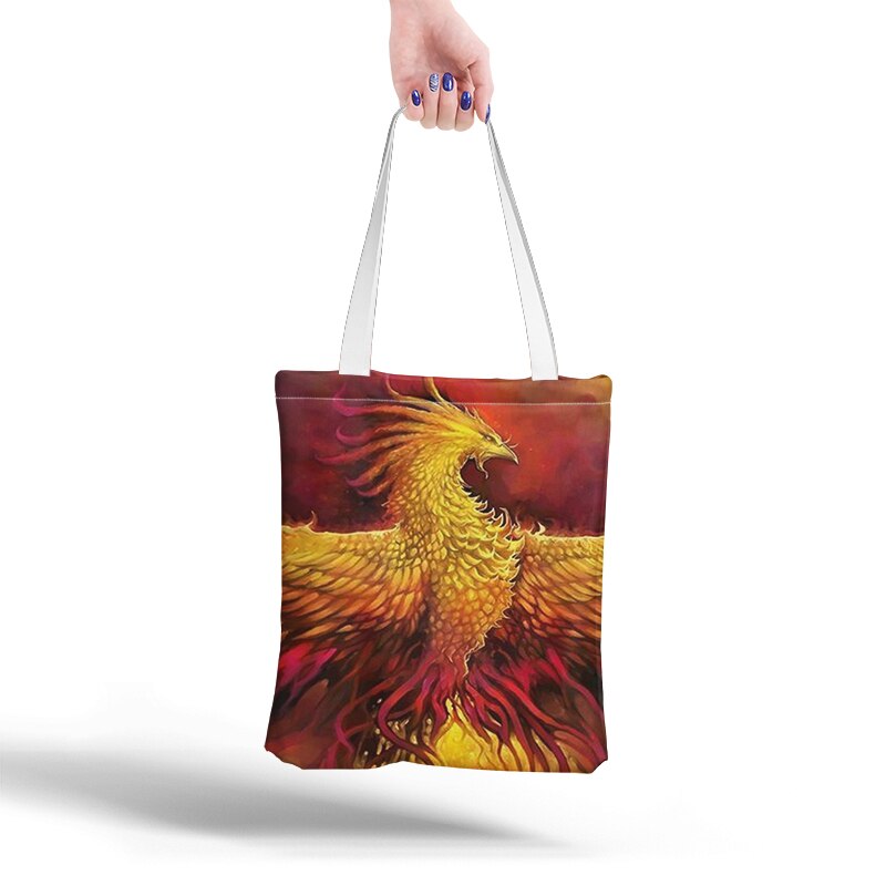 Mode Canvas Tas Casual Brand Vrouwen Tote Schoudertassen Canvas Dames Herbruikbare Eco Shopping Opvouwbare Doek Bag: Style11