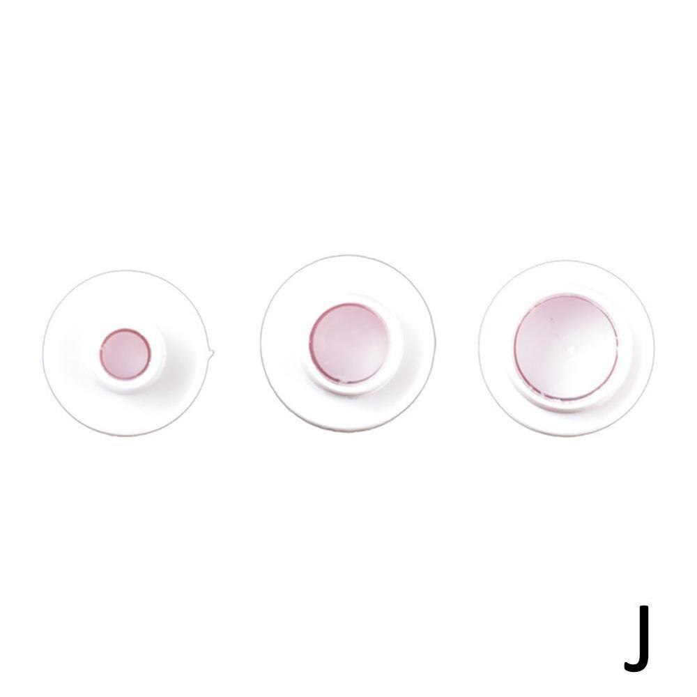 1pcs Plunger Fondant Cutter Cake Tools Cookie Mold 10 Mould DIY Bakeware Style Craft Biscuit 3D Y3H2: Small round
