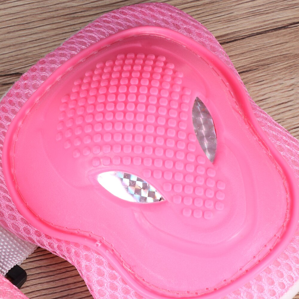 6pcs in 1 Set Adults Roller-skate Protection Gear Skiing Roller Protector Sports Protectors Kit Skateboard Bike Riding Knee Pad